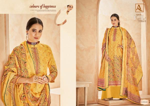 Alok Kalki Edition 5 Jaquard Regular Wear Dress Material Collection